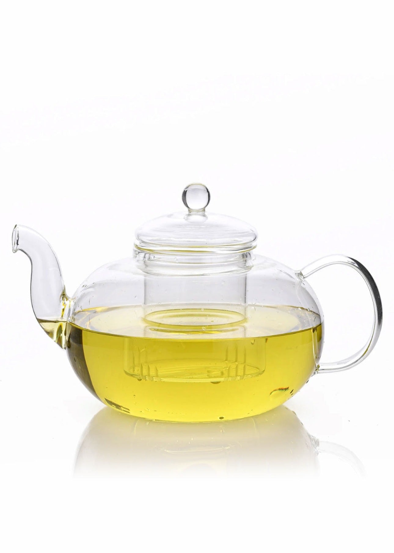 Daisy Glass Teapot with Removable Glass Infuser (600ml)